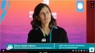 Elena Valderrábano, foro por la Sostenibilidad