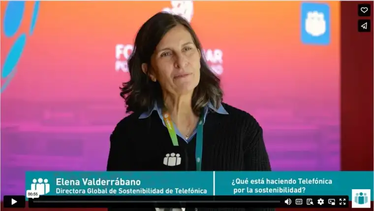 Elena Valderrábano, foro por la Sostenibilidad