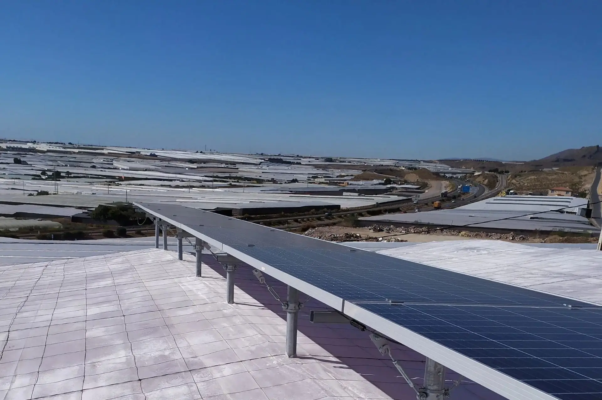Invernadero solar en Almería