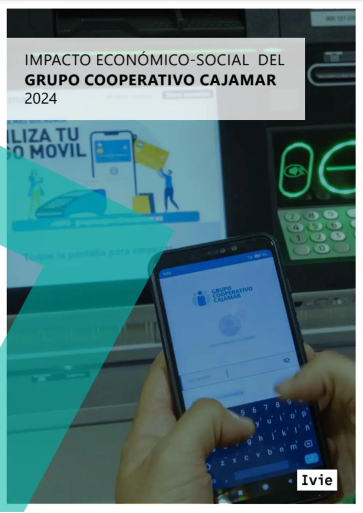 El Impacto Económico de Grupo Cajamar en 2024 genera 12.588 millones de euros y 185.917 empleos Sostenibilidad - Solo Hay Uno portada del informe sobre La financiación y actividad de Grupo Cajamar generan un impacto económico de 12.588 millones