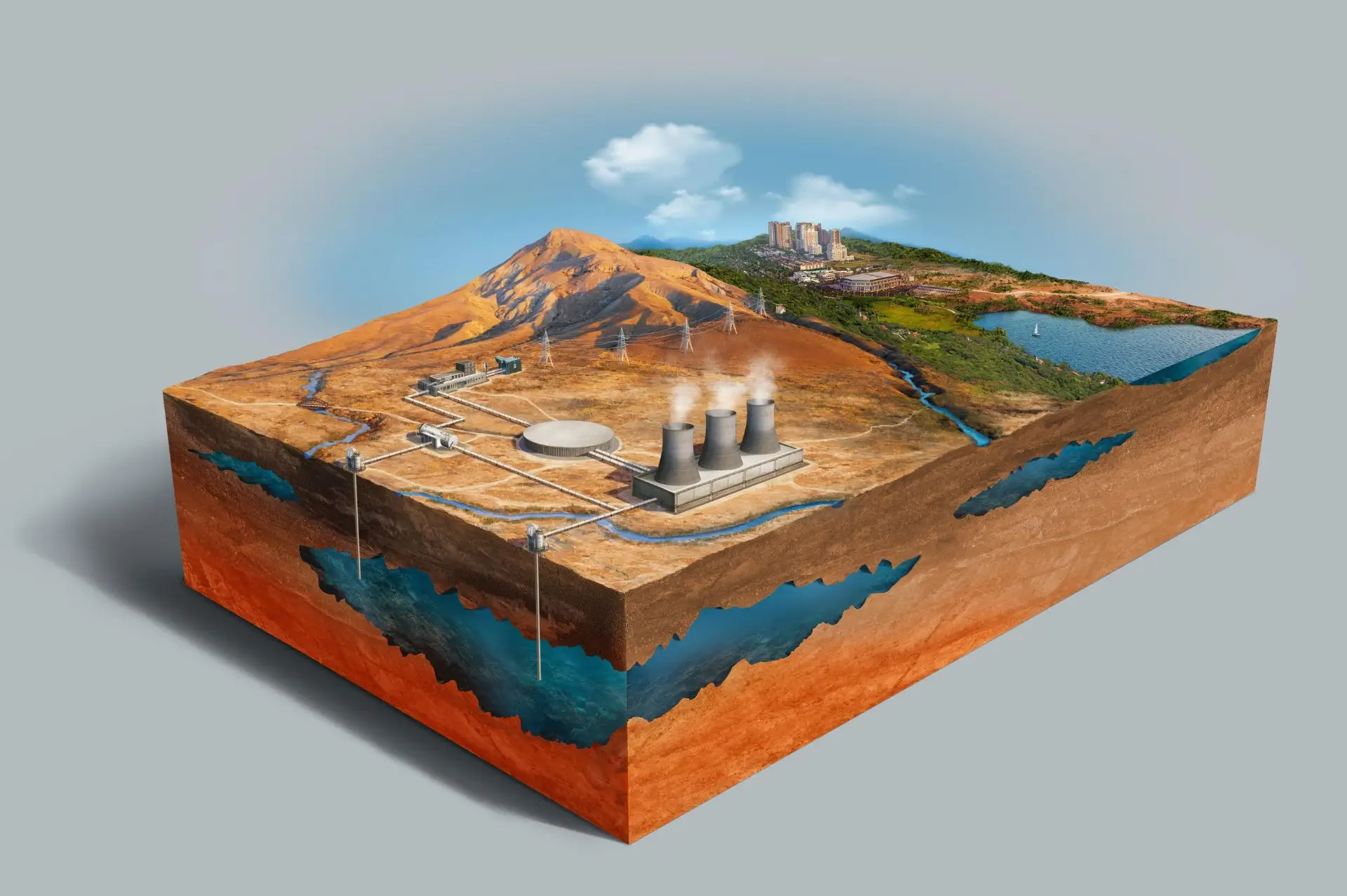 energía geotérmica