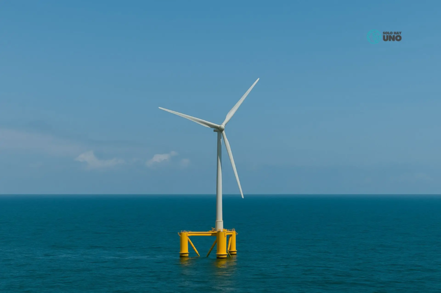 eólica marina flotante