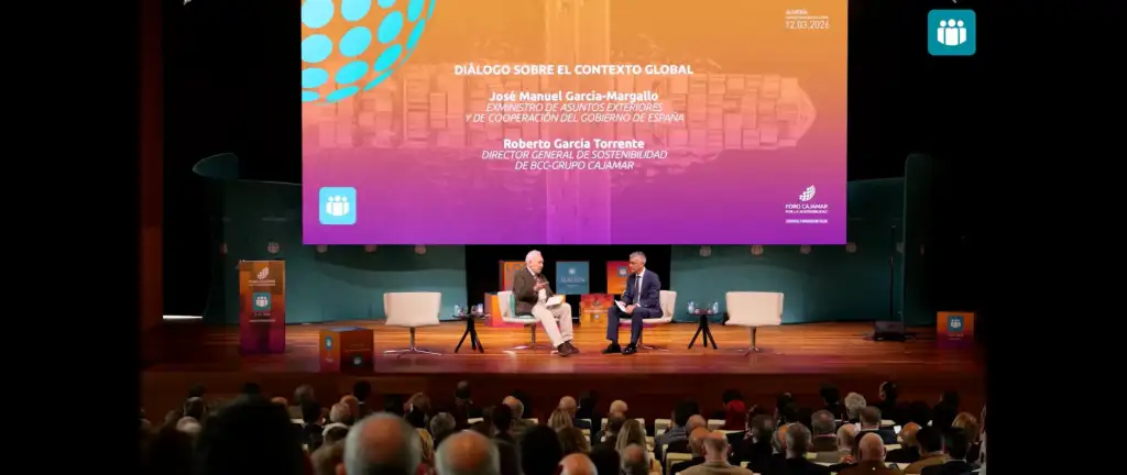 La resiliencia empresarial, ventaja estratégica ante el nuevo orden mundial, conclusión del Foro Cajamar de geopolítica Sostenibilidad - Solo Hay Uno En el Foro Cajamar por la Sostenibilidad la geopolítica fue un tema central.