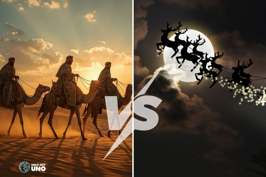 ¿Quién es más sostenible: Santa Claus o los Reyes Magos?