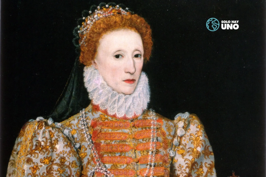 Del pigmento tóxico al arte sostenible, cómo cambia la historia - Cuadro de Isabel I de Inglaterra con su maquillaje blanco tóxico