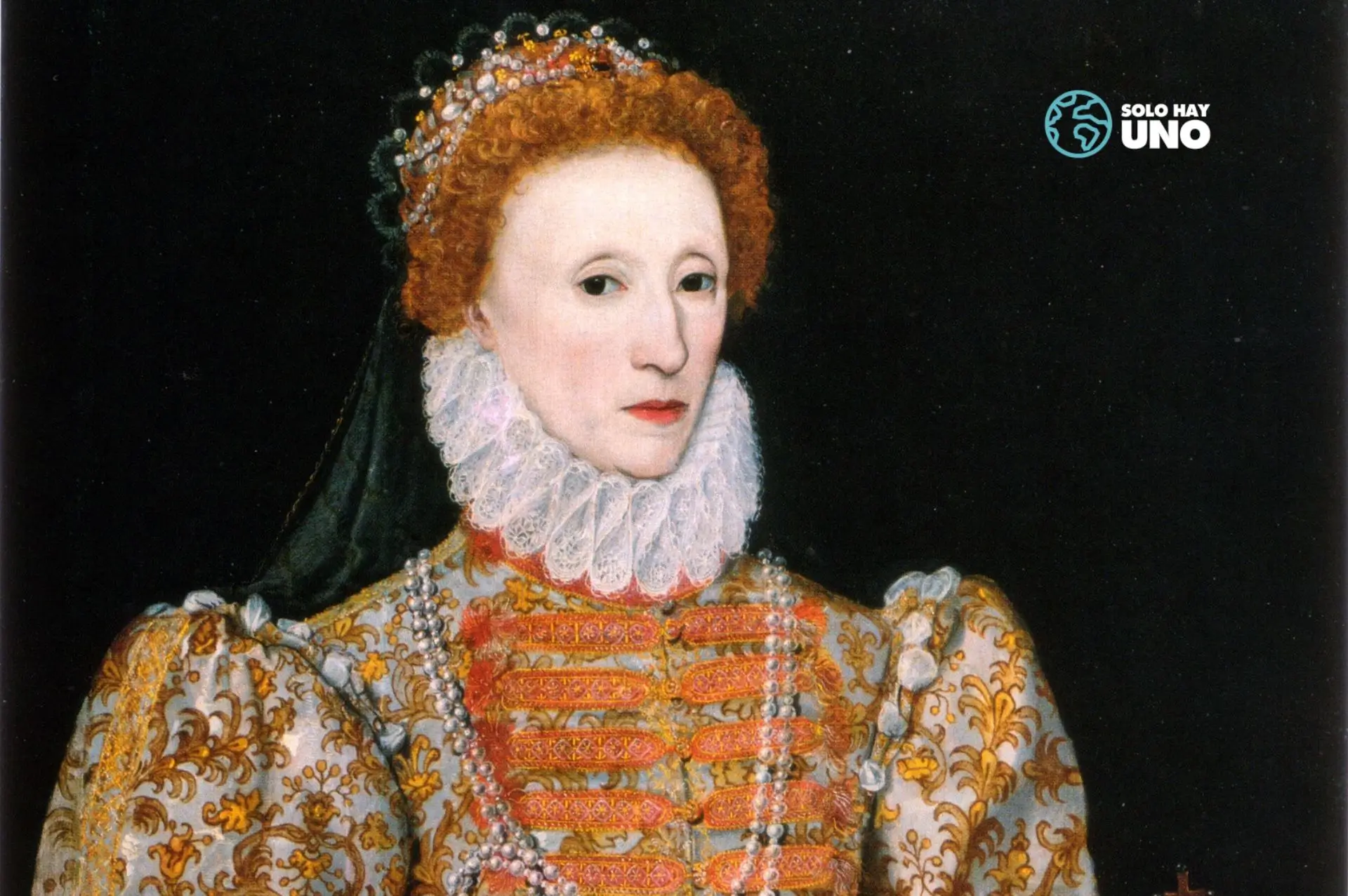 Del pigmento tóxico al arte sostenible, cómo cambia la historia - Cuadro de Isabel I de Inglaterra con su maquillaje blanco tóxico