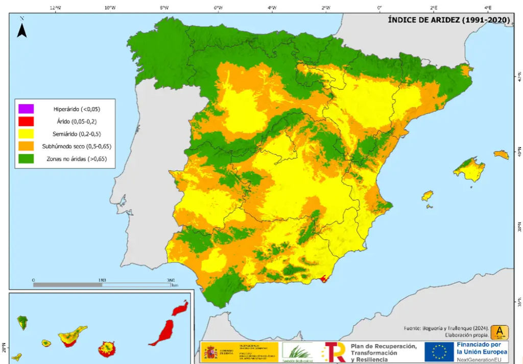 Un mapa para entender un problema: la desertificación Sostenibilidad - Solo Hay Uno Avance de La desertificación en España