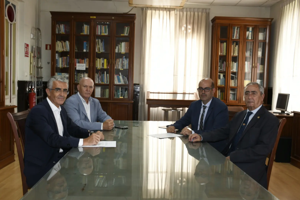 Roberto García Torrente, José Luis Heredia, José González y Francisco Balcázar